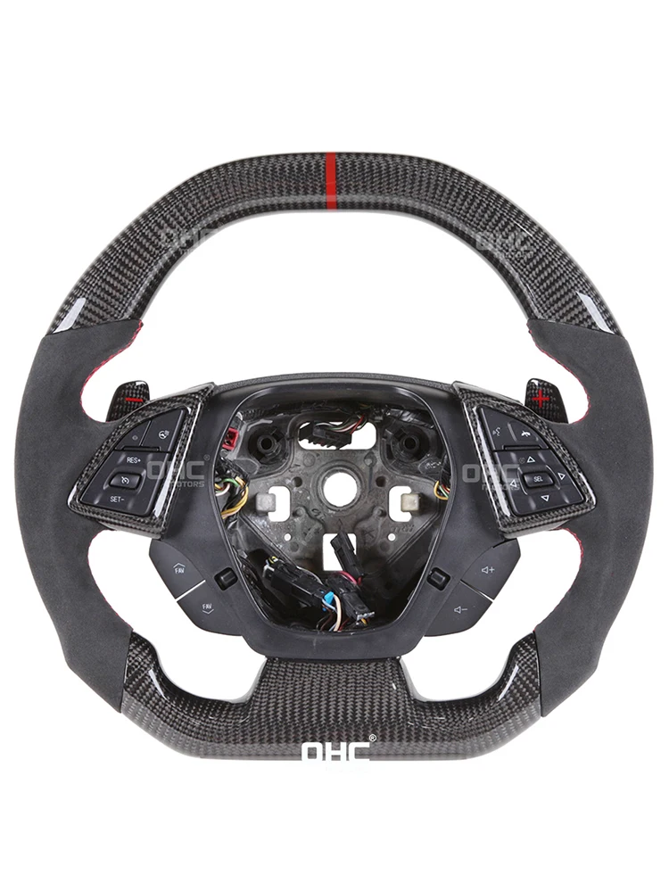 

100% Real Carbon Fiber Steering Wheel for Chevrolet Camaro WE