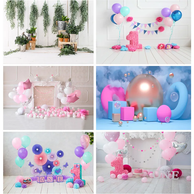 

Children Birthday Photography Backdrops Baby Newborn Portrait Photo Background Party Studio Photocalls Props 21318 ET-40