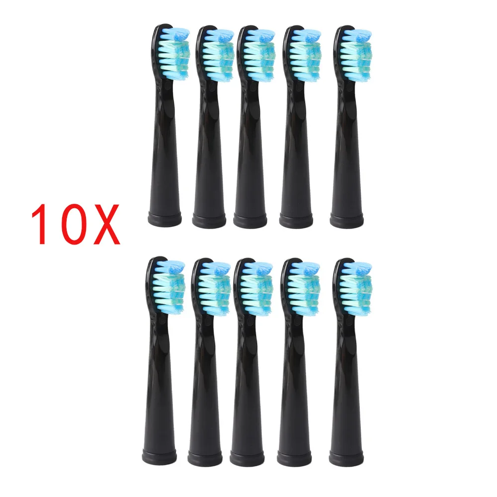 Сменные насадки для электрических зубных щеток Lansung Seago SG610 SG908 SG917 10