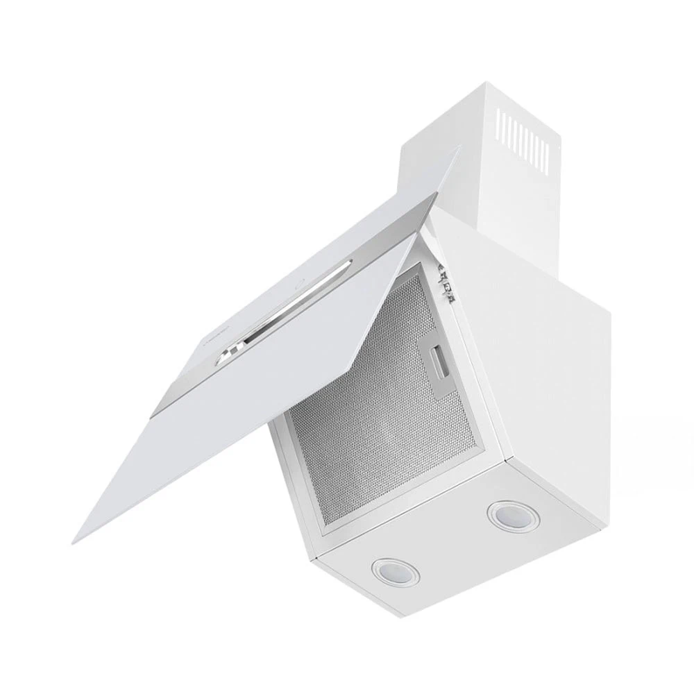 Вытяжка Maunfeld MOON 60 Glass White/ Inox Insert | Бытовая техника