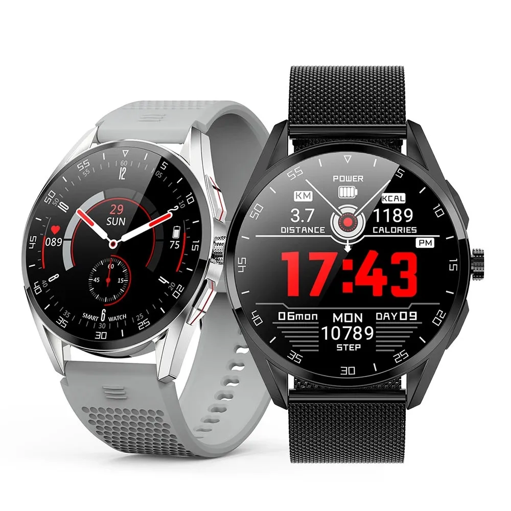 

New M3 Smart Watch Bluetooth Call IP68 Waterproof Heart Rate Blood Pressure Blood Oxygen ECG Measurement Heather Sports Monitor