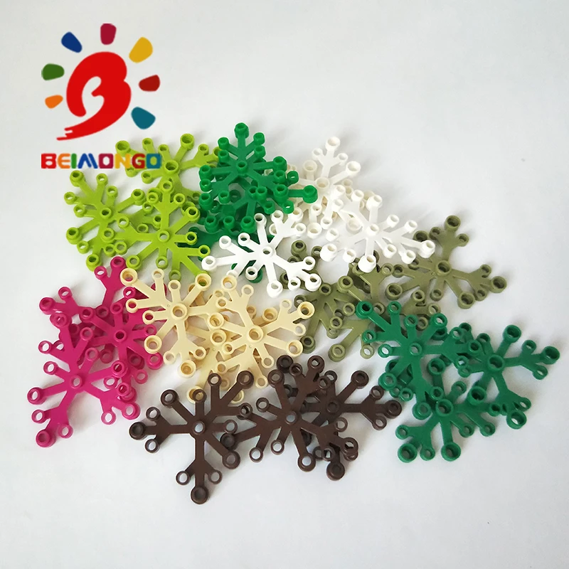Бесплатная доставка! строительные блоки BEIMONGO MOC Limb Element садовое растение ветви