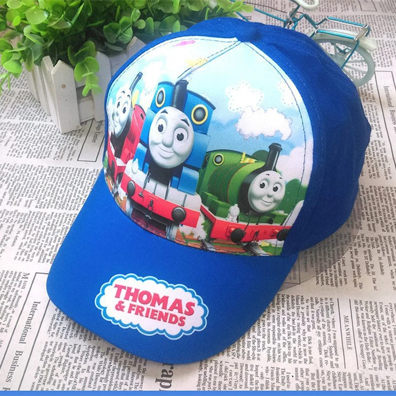 Кепки с мультяшными героями Thomas and Friends Детские регулируемые кепки для бейсбола
