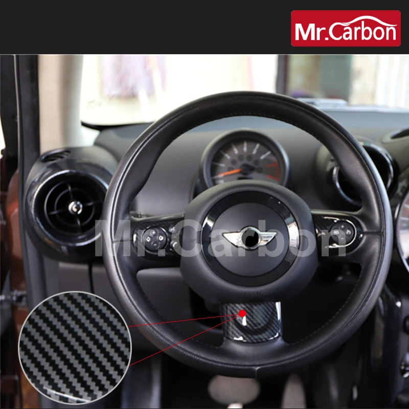 Декоративные стикеры на руль для BMW MINI ONE Cooper S JCW R55 R56 R60 R61