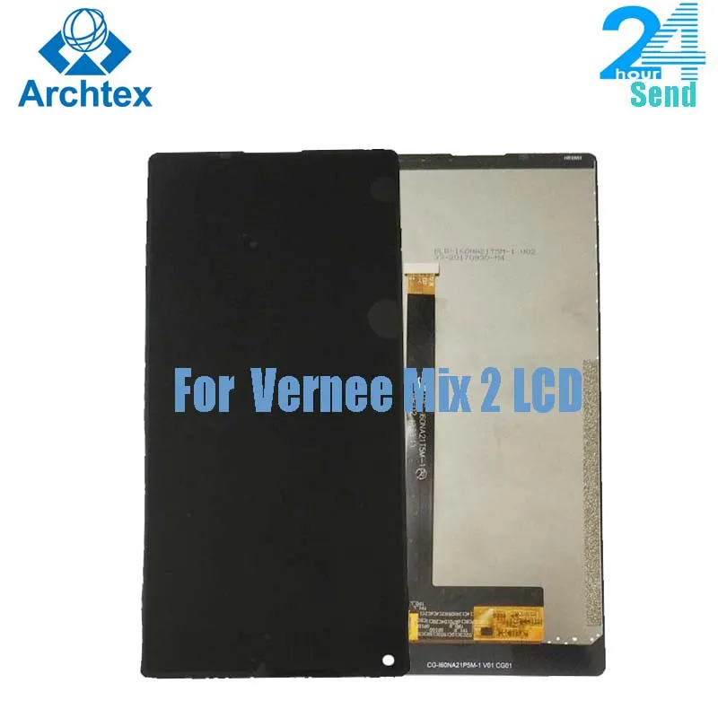 

For 100% Original Vernee Mix 2 LCD Display With Touch Screen Digitizer Assembly Replacement 6.0 Inch 2160x1080P