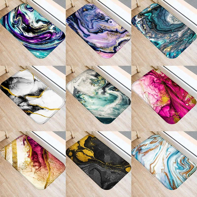 

Ins Doormat Non-Slip Dustproof Carpet Bath Mat Kitchen Mat Can Be Cut Custom Indoor Home Entrance Doormat