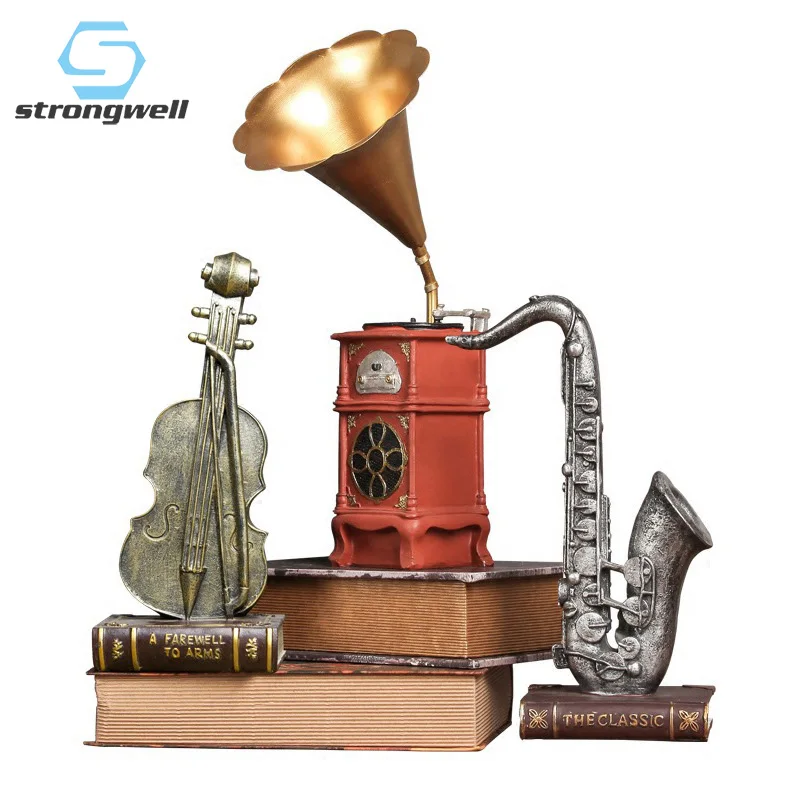 Strongwell американская Ретро Статуя поделка модель настольное украшение статуэтка