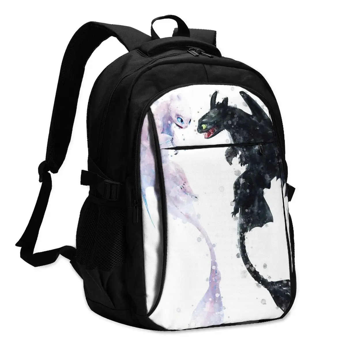 

Night Fury Backpacks Pretty Charger USB Picnic Backpack Female Lightweight Bags