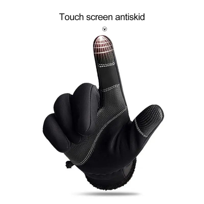 Unisex Touchscreen Winter Thermal Warm Cycling Bicycle Bike Ski Outdoor Camping Hiking Motorcycle Gloves Sports Full Finger