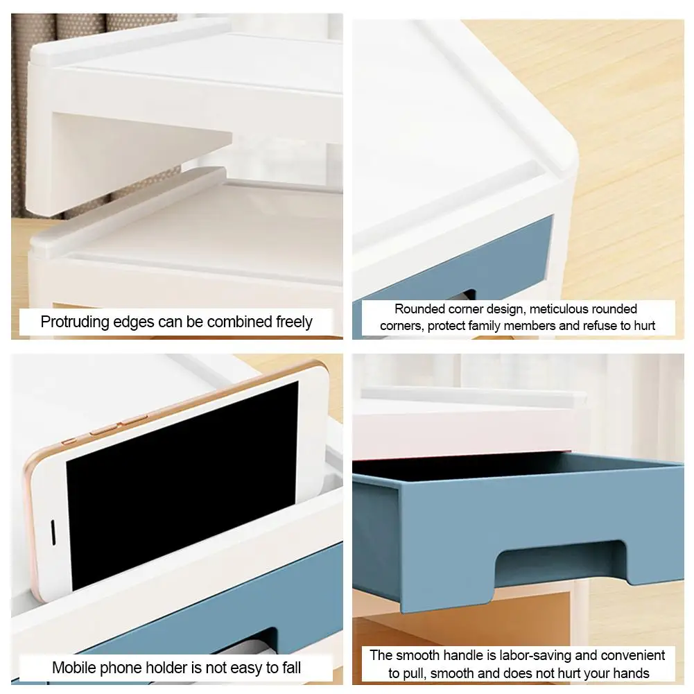 Настольная коробка для хранения ящиков мини органайзер косметики держатель