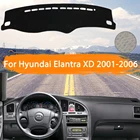 Коврик для приборной панели автомобиля, для Hyundai Elantra XD 2001, 2002, 2003, 2004, 2005, 2006
