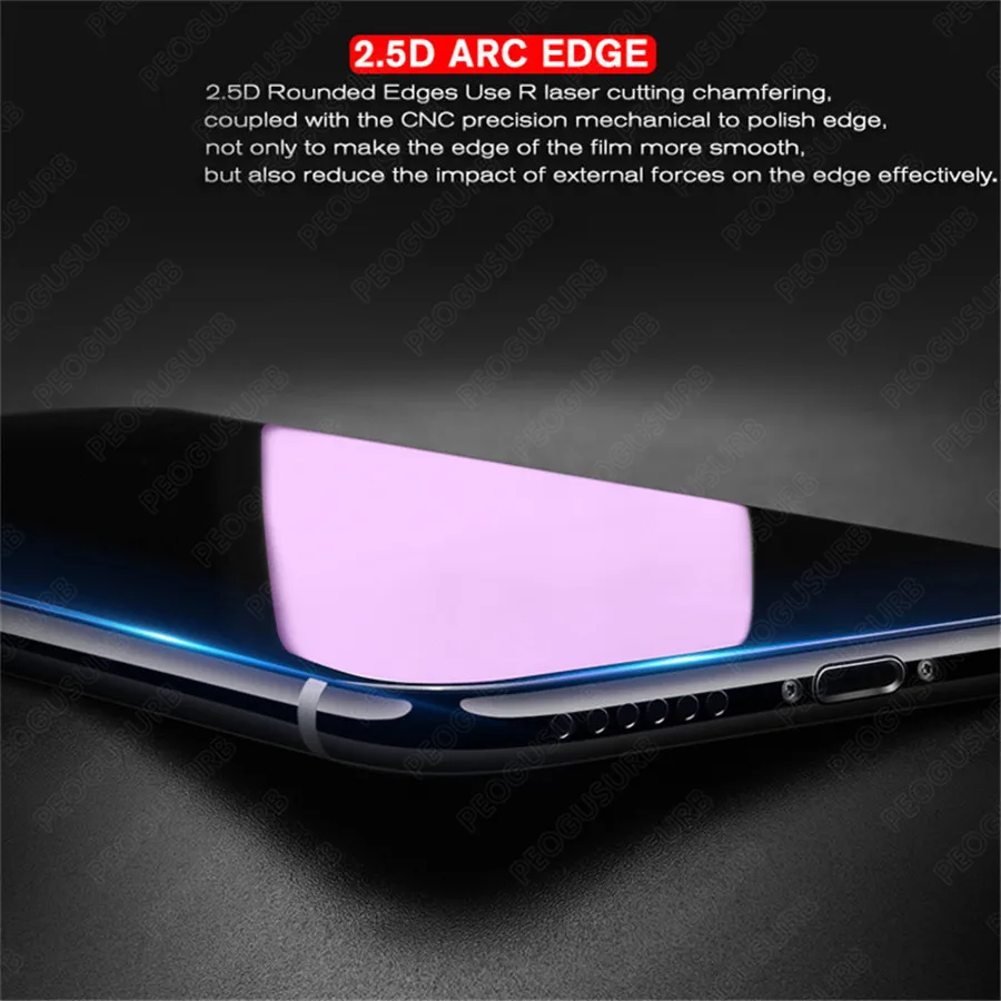 Anti blue Full Tempered Glass For Xiaomi Redmi Note 9 Pro 10 Screen Protector Redmi Note 8 9s Mi 9T 9 Lite Poco X3 Pro M3 X3Nfc