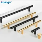 Большая ручка, современный минималистичный кухонный шкаф для мебели, выдвижной ящик, Золотой Алюминиевый гардероб прикроватный шкаф, ручка шкафчика