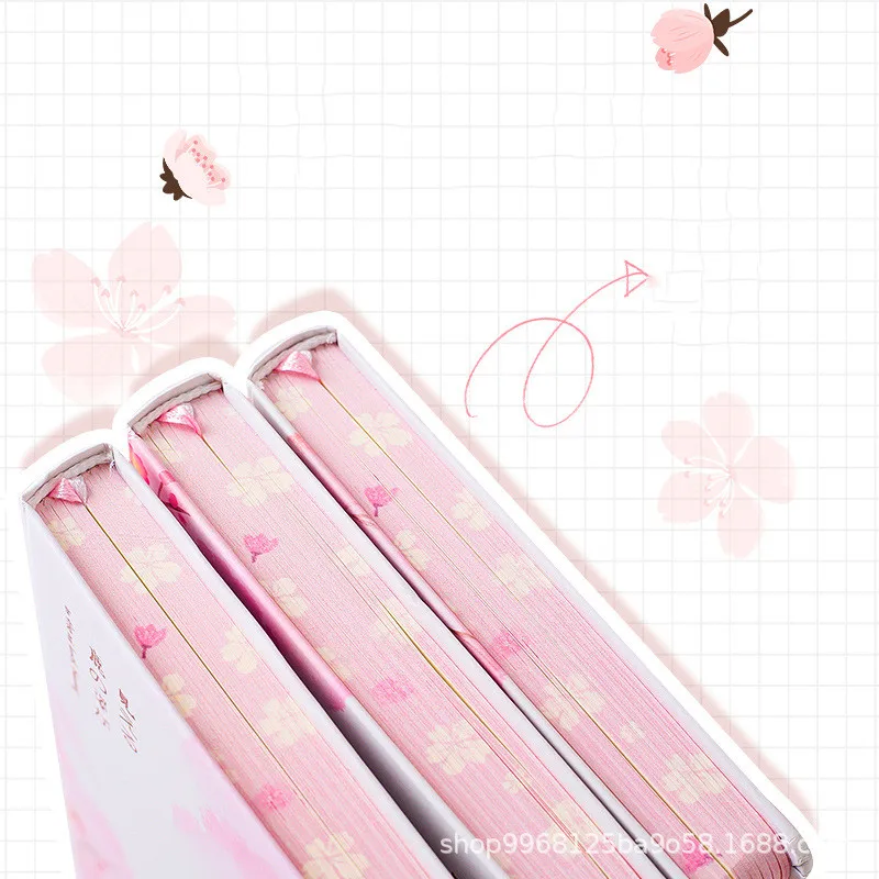 Kawaii Journal A5 блокнот с оленем сетка пустой рисунок ежедневный Еженедельный розовый