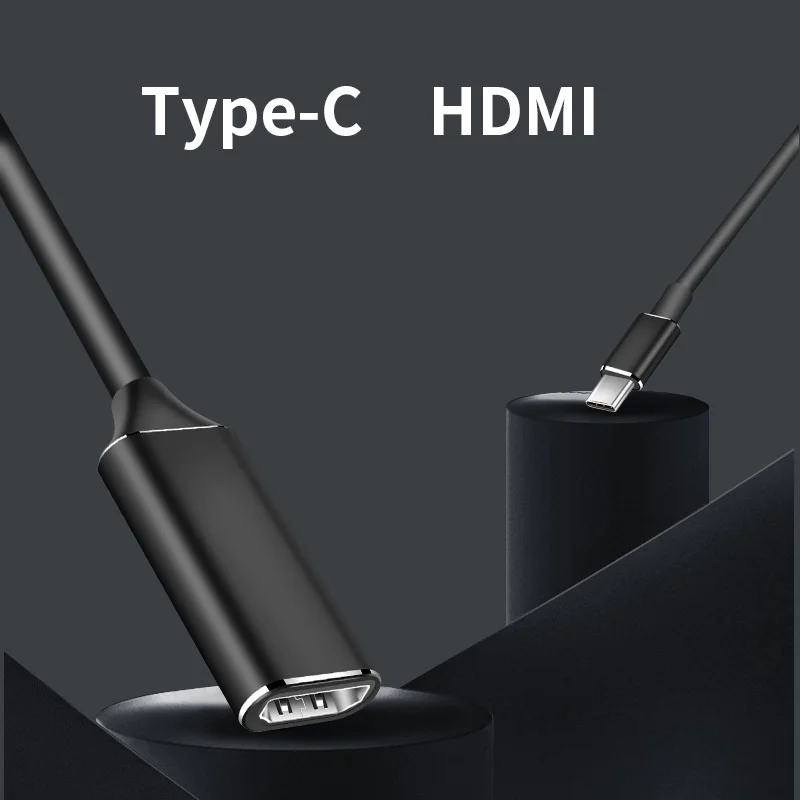 USB-C zu HDMI адаптер 4K UDH Тип C на Samsung Galaxy MacBook Huawei Dell |