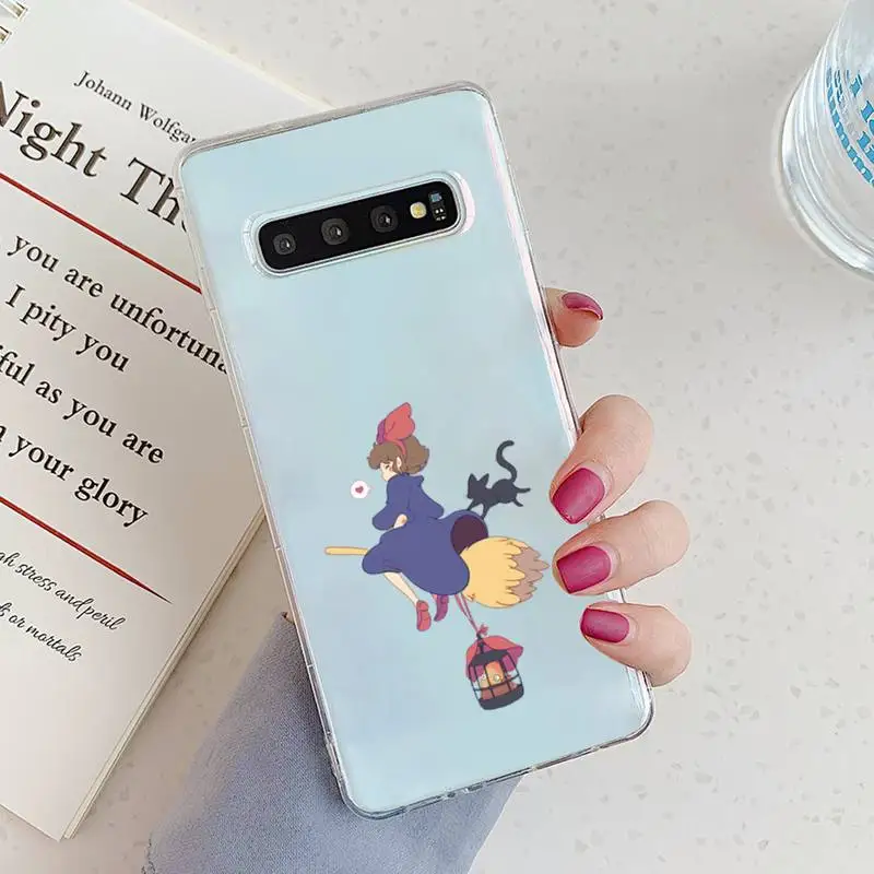 

Kiki's Delivery Service Phone Case Transparent for Samsung A71 S9 10 20 HUAWEI p30 40 honor 10i 8x xiaomi note 8 Pro 10t 11