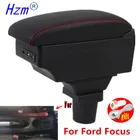 Подлокотник для Ford Focus, подлокотник для Ford FOCUS mK1, центральный бокс для хранения, светодиодный USB светильник кой