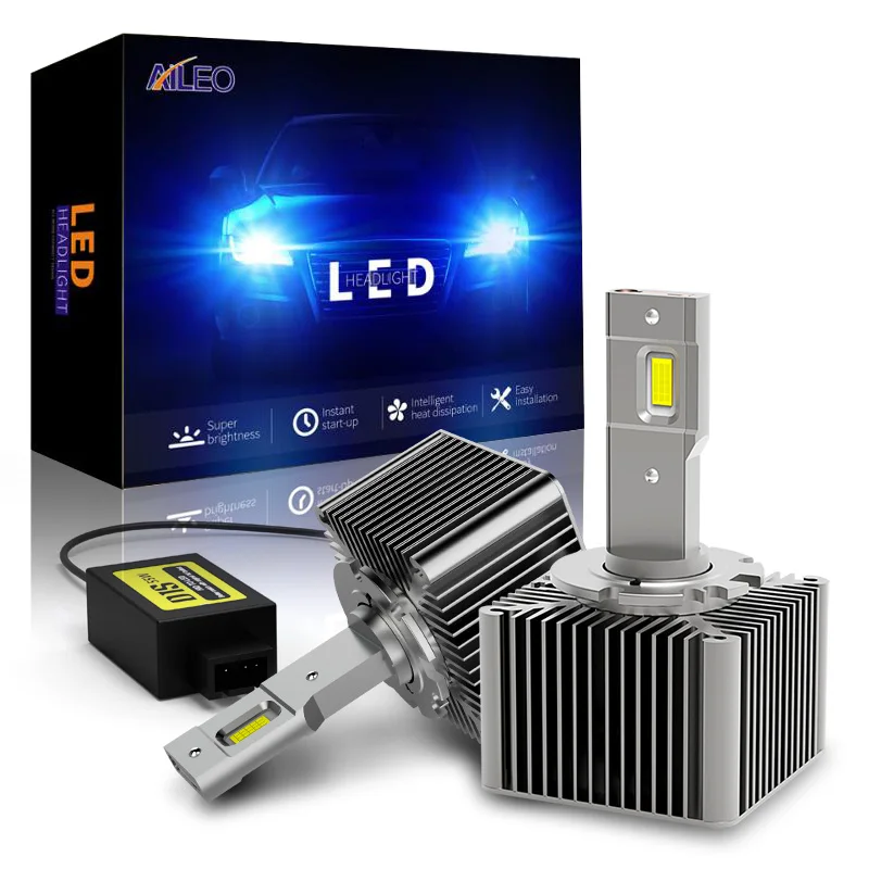 AILEO мини 1:1 CAN BUS 6500K холодный белый D1S D1R D2S D2R D3S D3R D4S D4R автомобилей головной