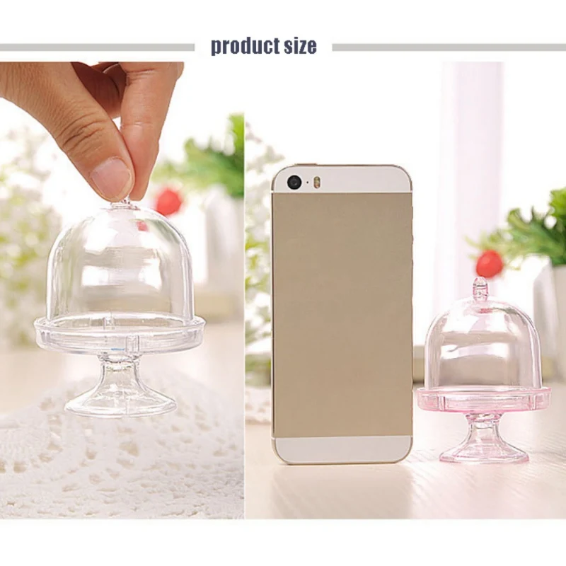 12 шт. прозрачная пластиковая коробка для конфет|Бутылки банки и коробки| |