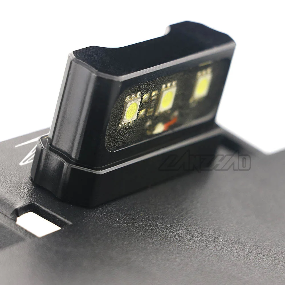 Рамка для номерного знака мотоцикла кронштейн-держатель со светодиодсветильник