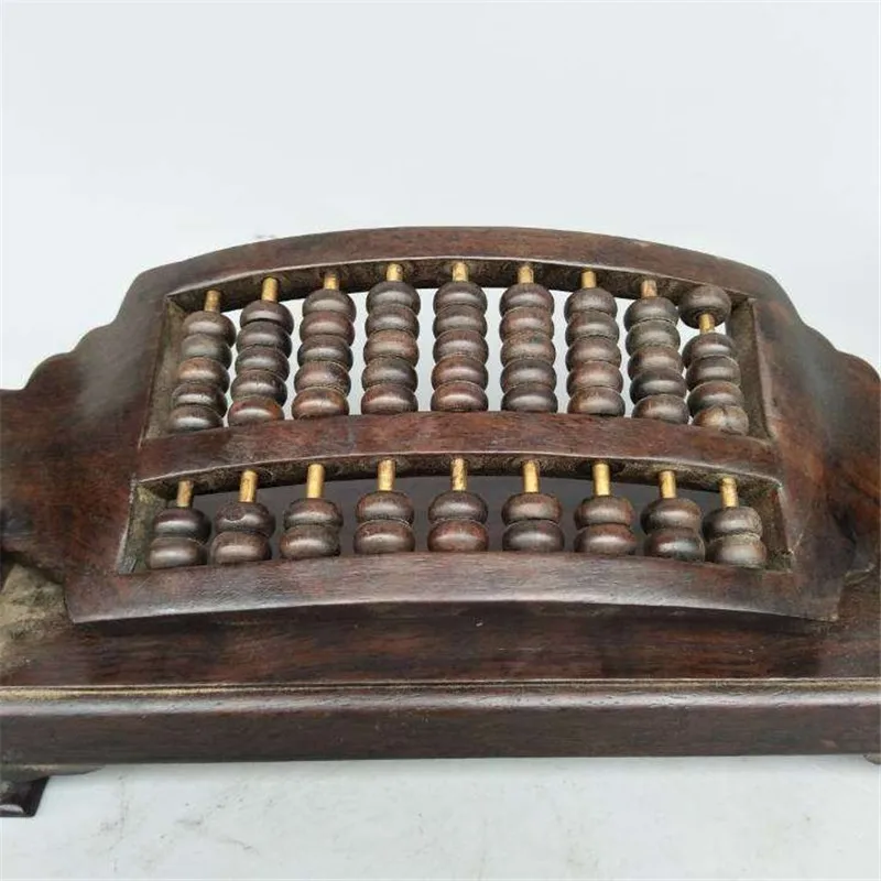 Китайская резьба по дереву из твердой древесины настоящая Абака ручная старый