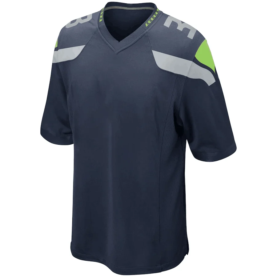 

Новинка 2021, футболка для регби Seahawks Youth, футболка для американского футбола с фанатом, Сиэтл, Расселл, Уилсон, ДК, метилок, Джамал, Адамс, Крис ...
