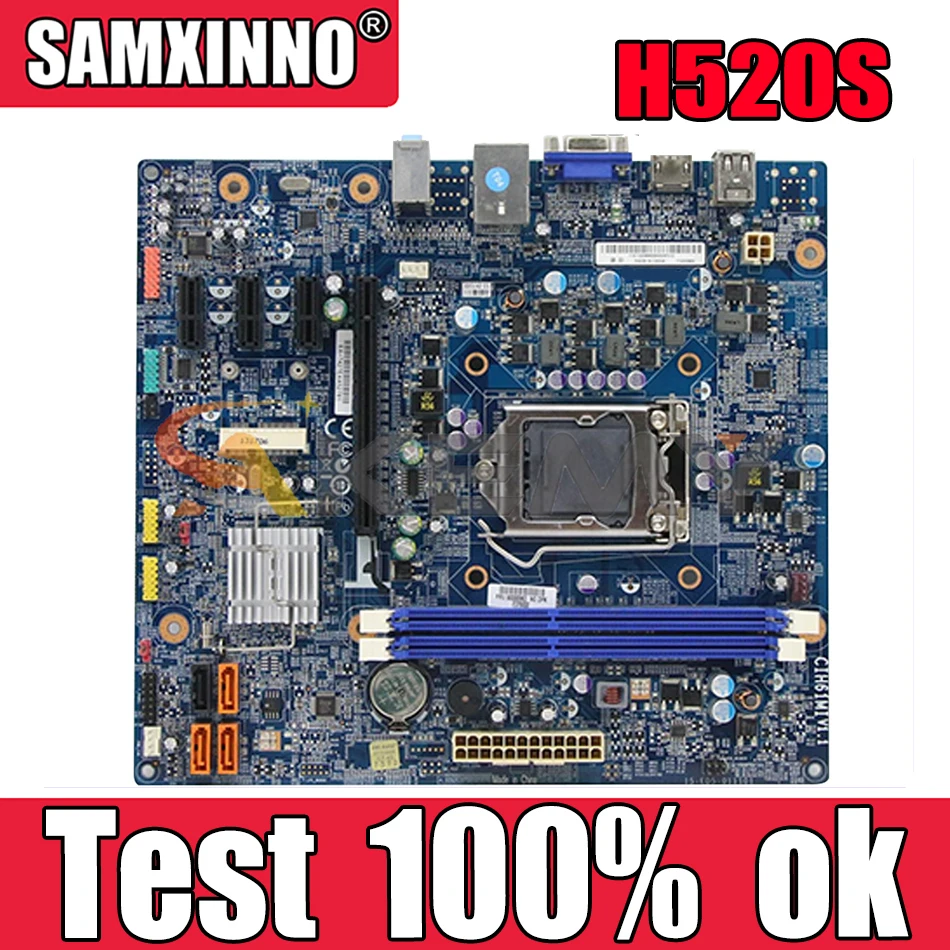 

Akemy High quality For Lenovo H520S Motherboard FRU:90000963 11200969 CIH61MI MB 100% Tested Fast Ship