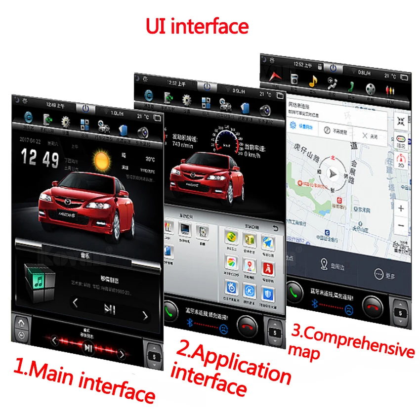 Для Land Rover Discovery 4 2011~ автомобильный Радио Android мультимедийный плеер Автомобильный сенсорный экран навигация поддержка Carplay Bluetooth