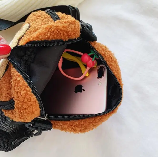 Новый мультяшный Детский плюшевый рюкзак с мышкой игрушка Мини кошельки для