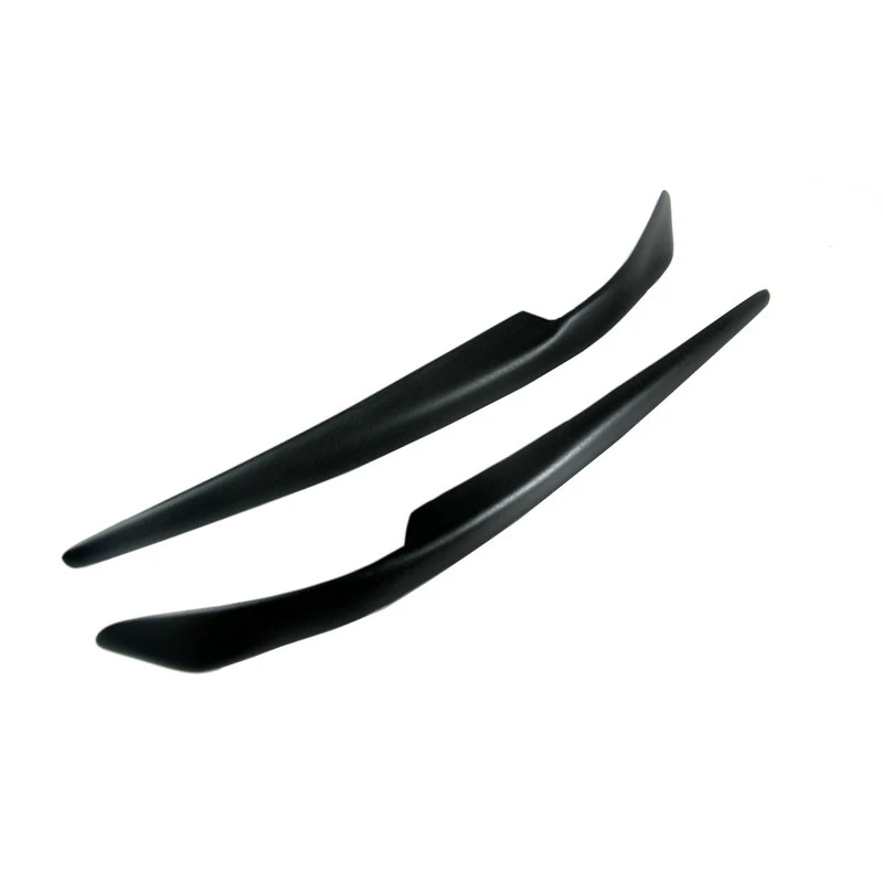 

Car Headlight Eyebrow Cover Trim Head Light Lamp Eyelids Styling for Mitsubishi Lancer 10 2007-2012