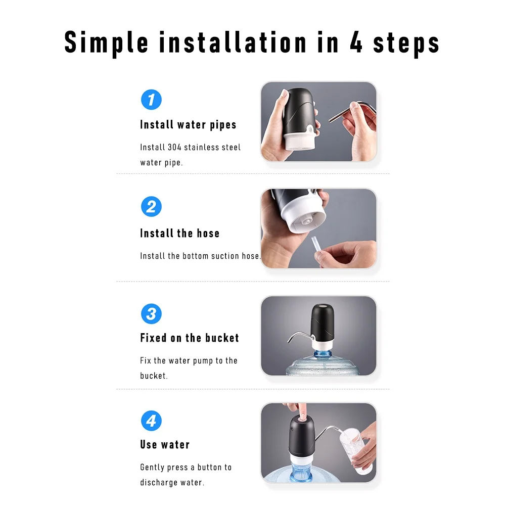 

Electric Pumps, Barreled Water Suction Pumps, Automatic Water Dispensers, Mineral Water Dispensers