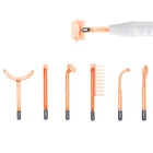 Сменные электроды для высокочастотной стеклянной трубки, стеклянные трубки для удаления морщин лица, тела, ухода за кожей, удаления пятен, спа, красоты