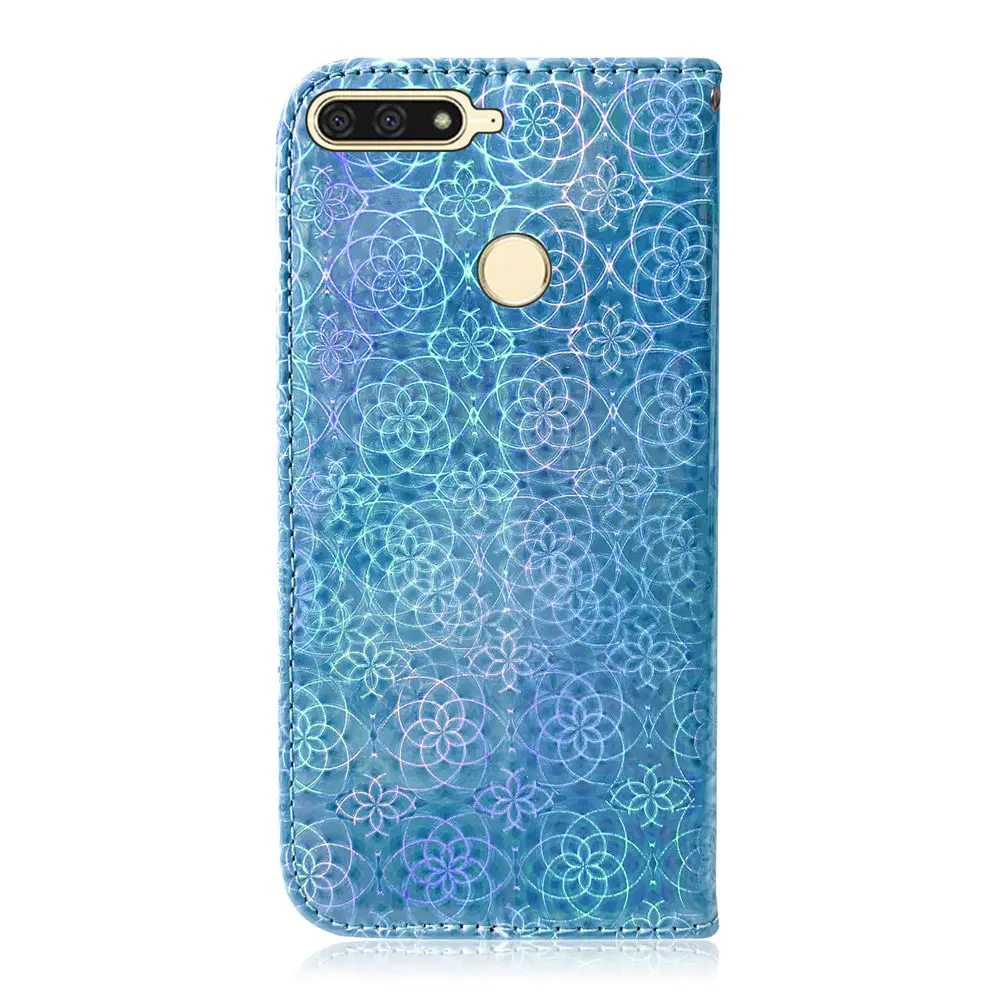 Блестящая Обложка для huawei Y6 Prime Y6Prime ATU-L31 слот для карт чехол для телефона для huawei Y 6 Prime ATU L31 L42 чехол сумка