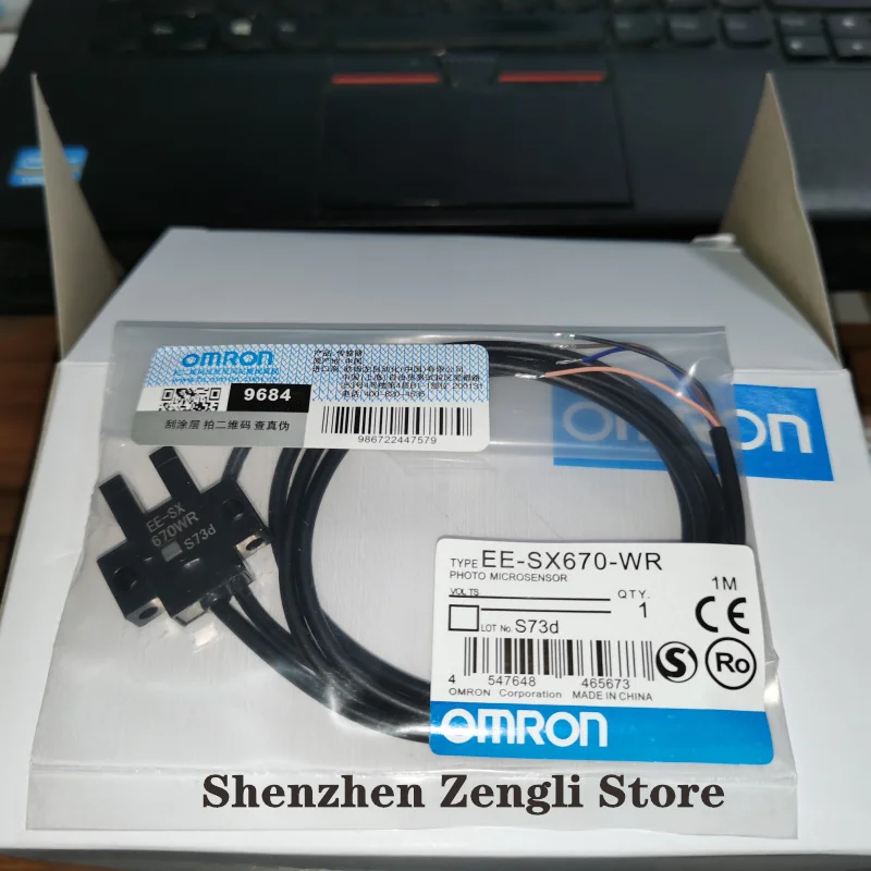 

EE-SX670-WR EE-SX671-WR EE-SX672-WR 673 674 675 EE-SX676-WREE-SX677-WROmron New U Type Photoelectric Sensor With the line 1meter