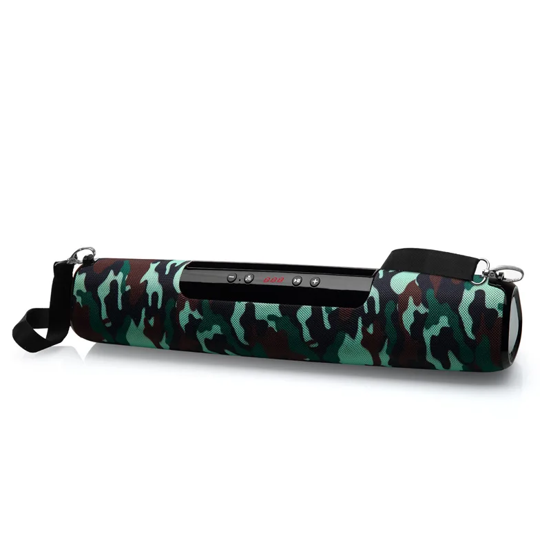 

2020 new multifunctional bluetooth speaker strap outdoor portable display bluetooth speaker