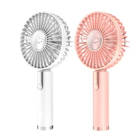 adjustable cooling fan decor portable hand fan usb rechargeable foldable handheld mini fan cooler 3 speed