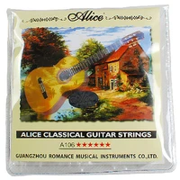 alice a106h qe27 classical guitar strings nylon strings guitar strings guitar accessories 1 6 sets of strings cost effective
