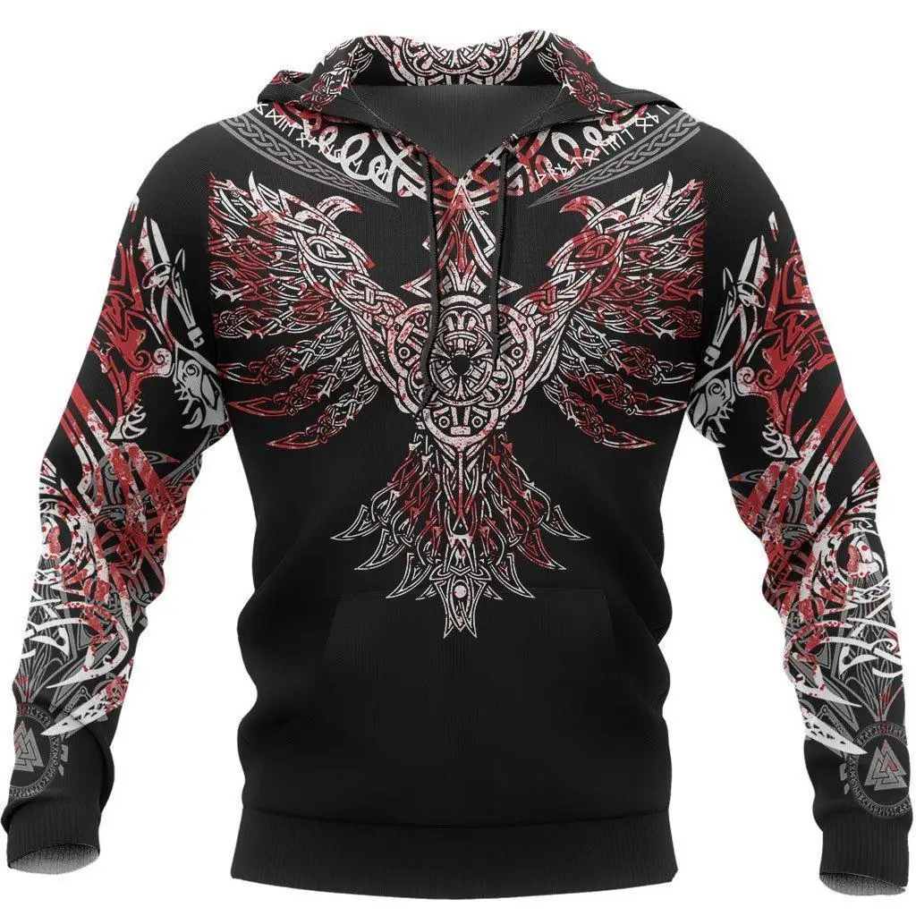 

Viking Tattoo 3D Printed Hoodies zipper hoodie women For men Halloween Pullover Christmas Sweatshirts Cosplay Costume 46