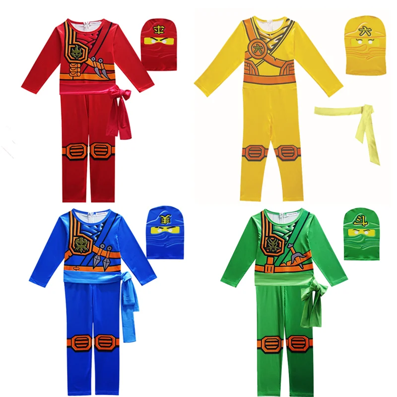 Костюм ниндзя Phantom детский для косплея костюм на Хэллоуин детей комбинация