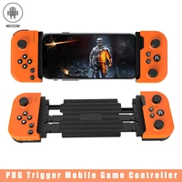 pug trigger mobile game controller clickable gamepad analog joystick with usb port fast charging for huawei xiaomi android phone
