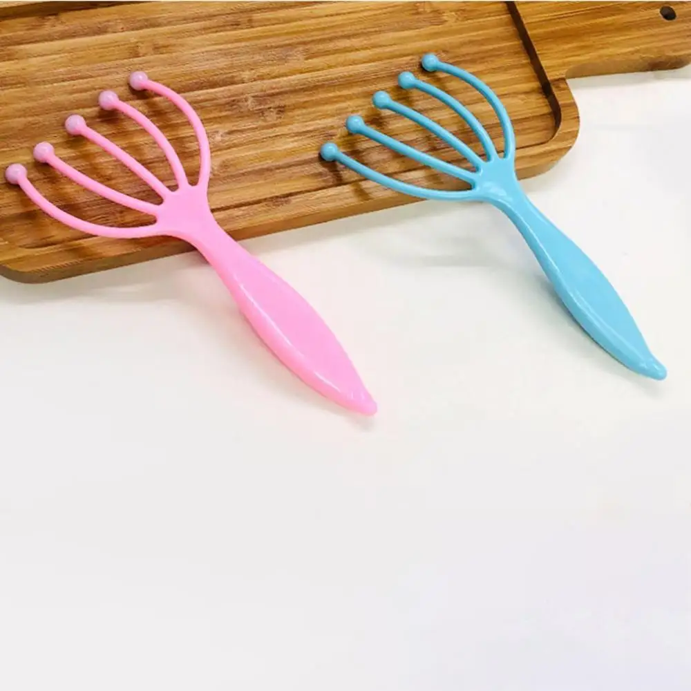 

Cheap Five Finger Head Relax Massager Hair Held SPA Scalp Neck Stress Relief Massage Release Head Physician Massager