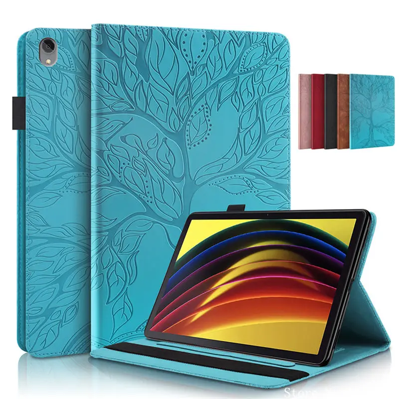 Чехол для Lenovo Tab P11 Plus TB-J616F TB-J616X Xiaoxin Pad TB-J607F TB-J606F Крышка с 3D-тиснением дерева Funda |
