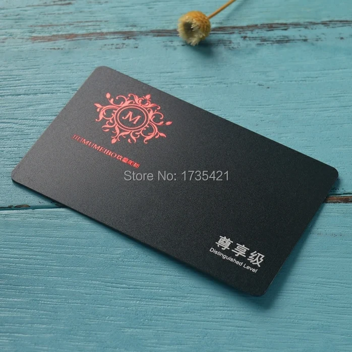 Wholesale Custom Embossed Hard Printed Membership Plastic Gold Stamp Business PVC Cards