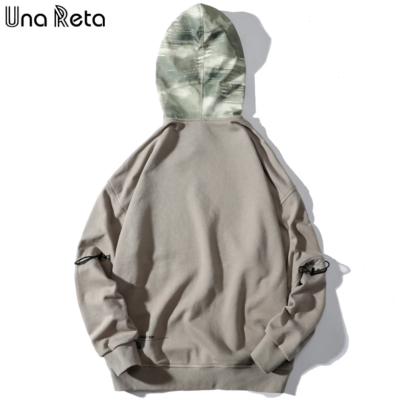 Свитшот UnaReta мужской Повседневный пуловер худи с принтом в стиле Харадзюку топ