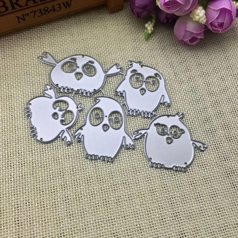 Животные металлический Трафаретный вырубной штамп Скрапбукинг Сделай Сам для