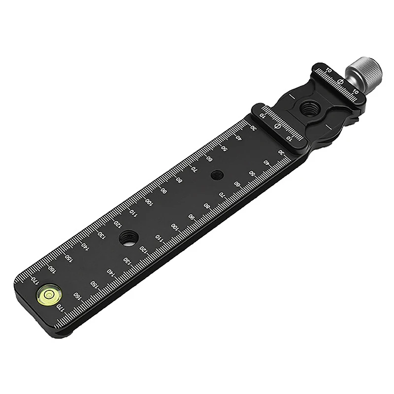 

DR-200 200mm Quick Release Plate Tripod Nodal Slide Tripod Rail Quick Release Plate Clamp Adapter Adopt for Photography