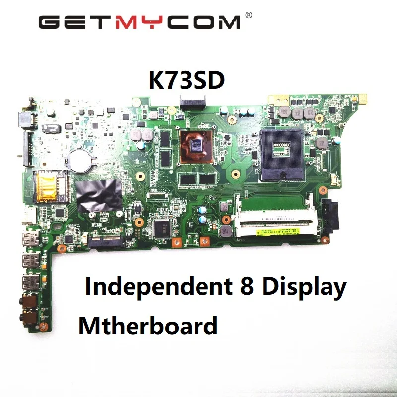 Getmycom K73SD Minboard REV2.3 HM65 Оперативная память для ASUS K73S K73E X73E K73SV ноутбук материнская