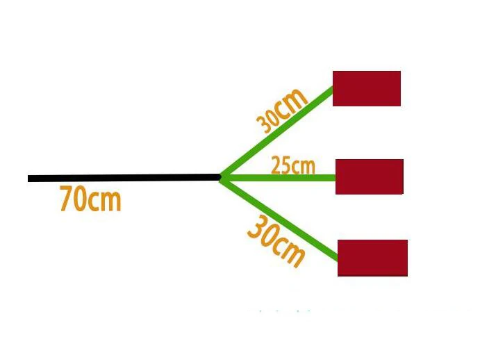 Тройной PCI e PCIe 8pin 6 + 2pin видеокарта DIY Кабель питания сплиттера для биткоина Litecoin RIG