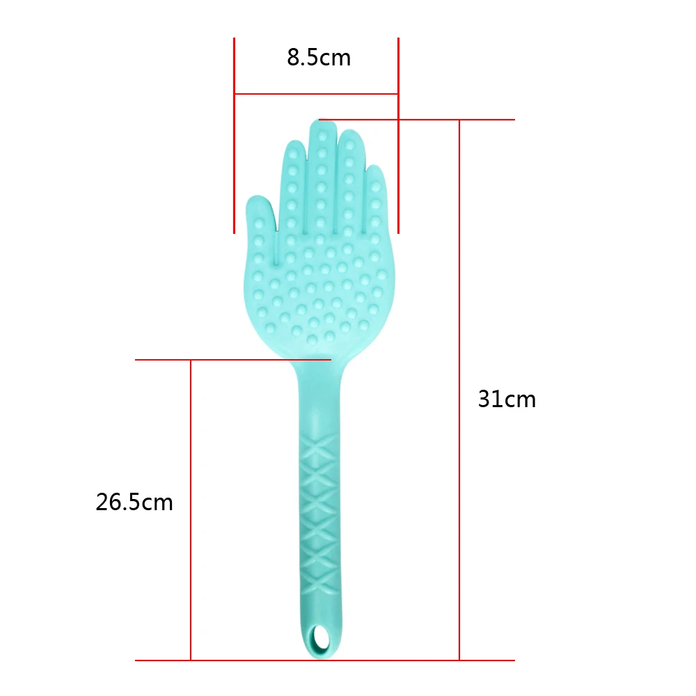 

Palm-type Acupoint Meridian Massage Hammer Body Health Beater Beat The Stick Silicone Fitness Massage Stick Health Preservation