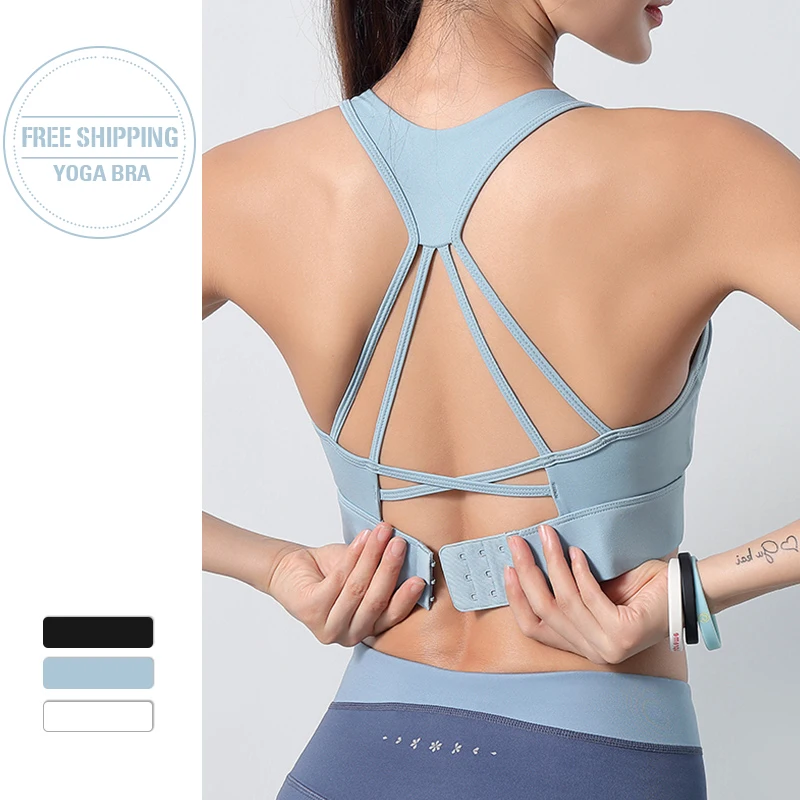 Спортивный бюстгальтер с высокой поддержкой женский спортивный бесшовный